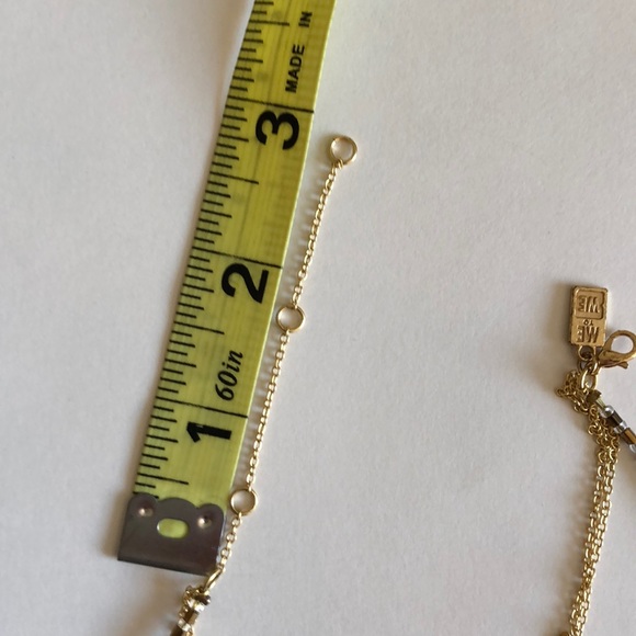 ME to WE Three layer necklace Goldtone NWOT - Picture 12 of 12